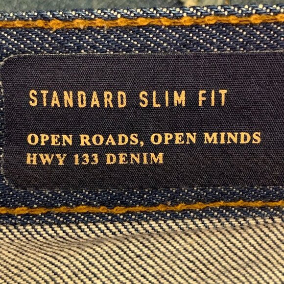 Roark Men's HWY 133 Slim Straight Cotton Pocket Classic Denim Jeans Size 32x32 - Picture 8 of 14